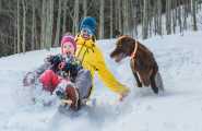 sledding