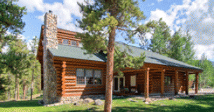 Flanigan Log Home Keystone 