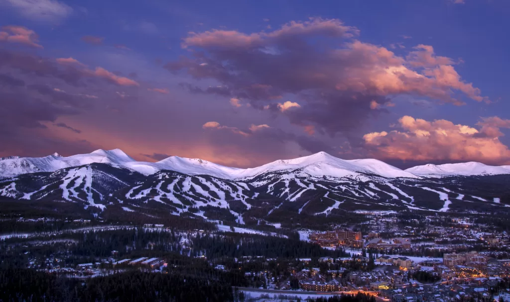 Breckenridge at Sunset