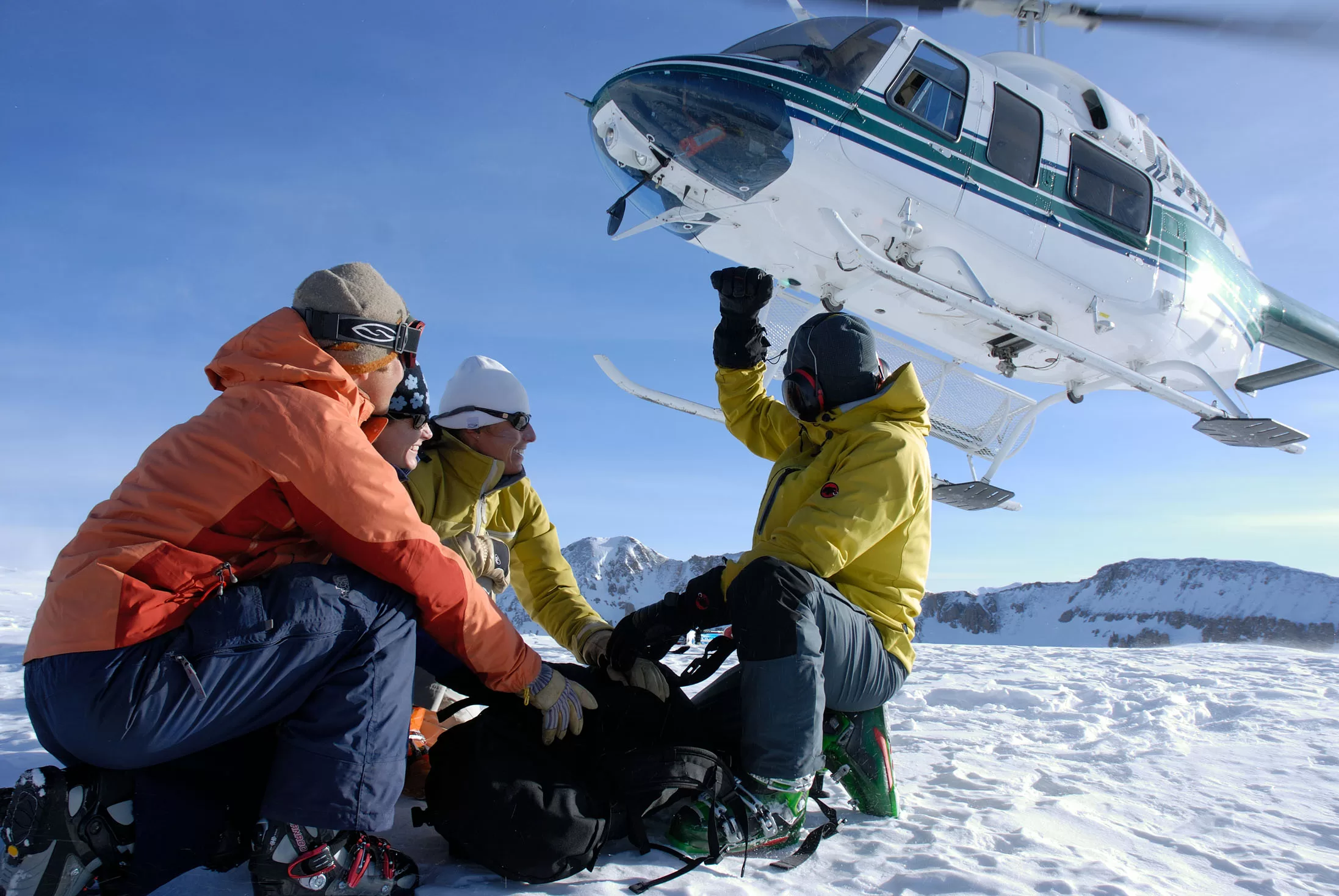 Helicopter and Cat Skiing