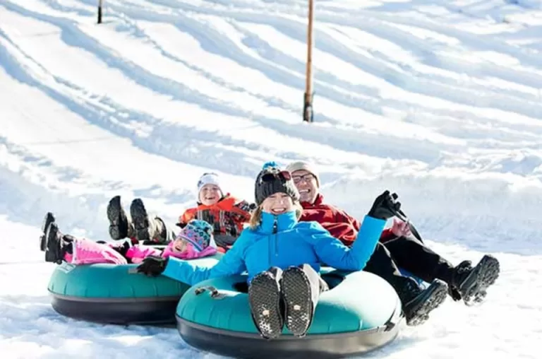 Snow Tubing at Woodward