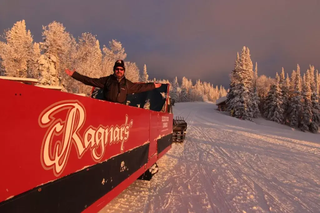 Ragnar’s Snowcat Sleigh Ride Dinner