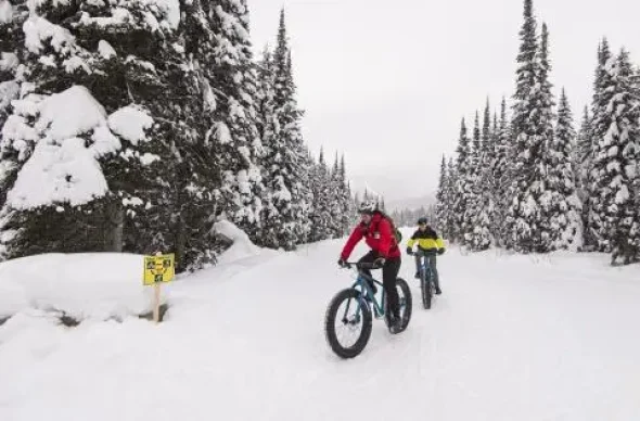 Fat Biking Sun Peaks